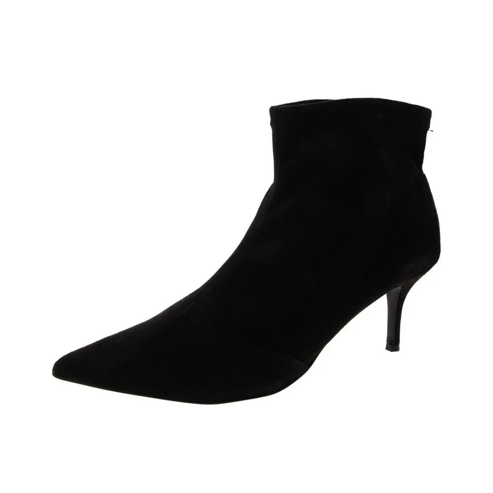 Charles by Charles David Women's Pointed Toe Heeled Sock Bootie Ankle Boots NWOB
